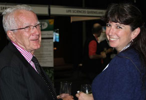 Prof Ron Quinn (Griffith Uni), Prof Colleen Nelson (APCRC-Q)