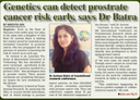 A/Prof Jyotsna Batra featured in Newspaper in India